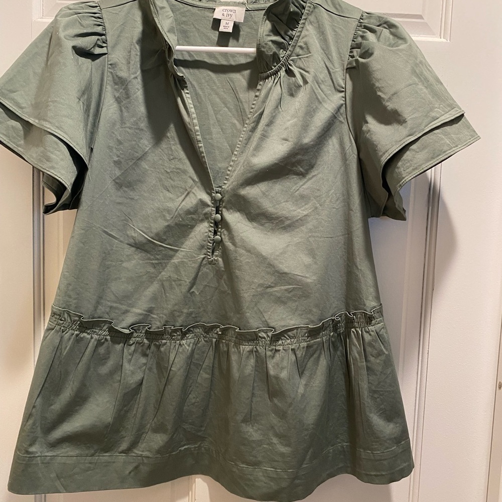 Women's Green Top